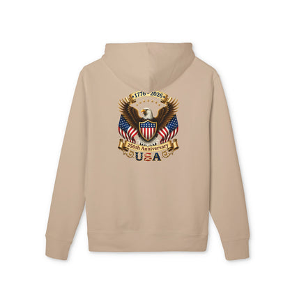 USA 250th Anniversary Eagle Hoodie – Patriotic 1776–2026 Sweatshirt
