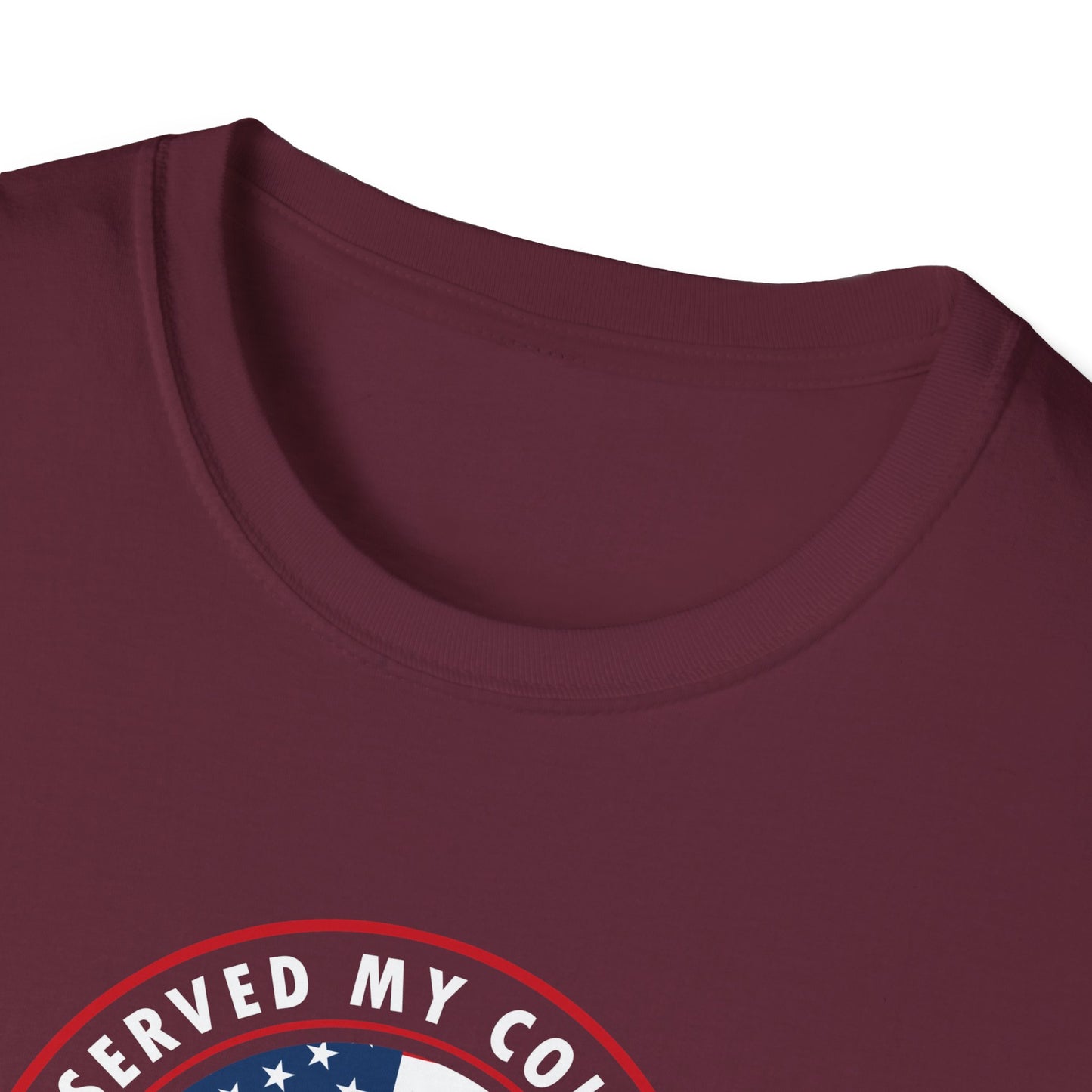 I Served My Country US Marines Veteran T-Shirt