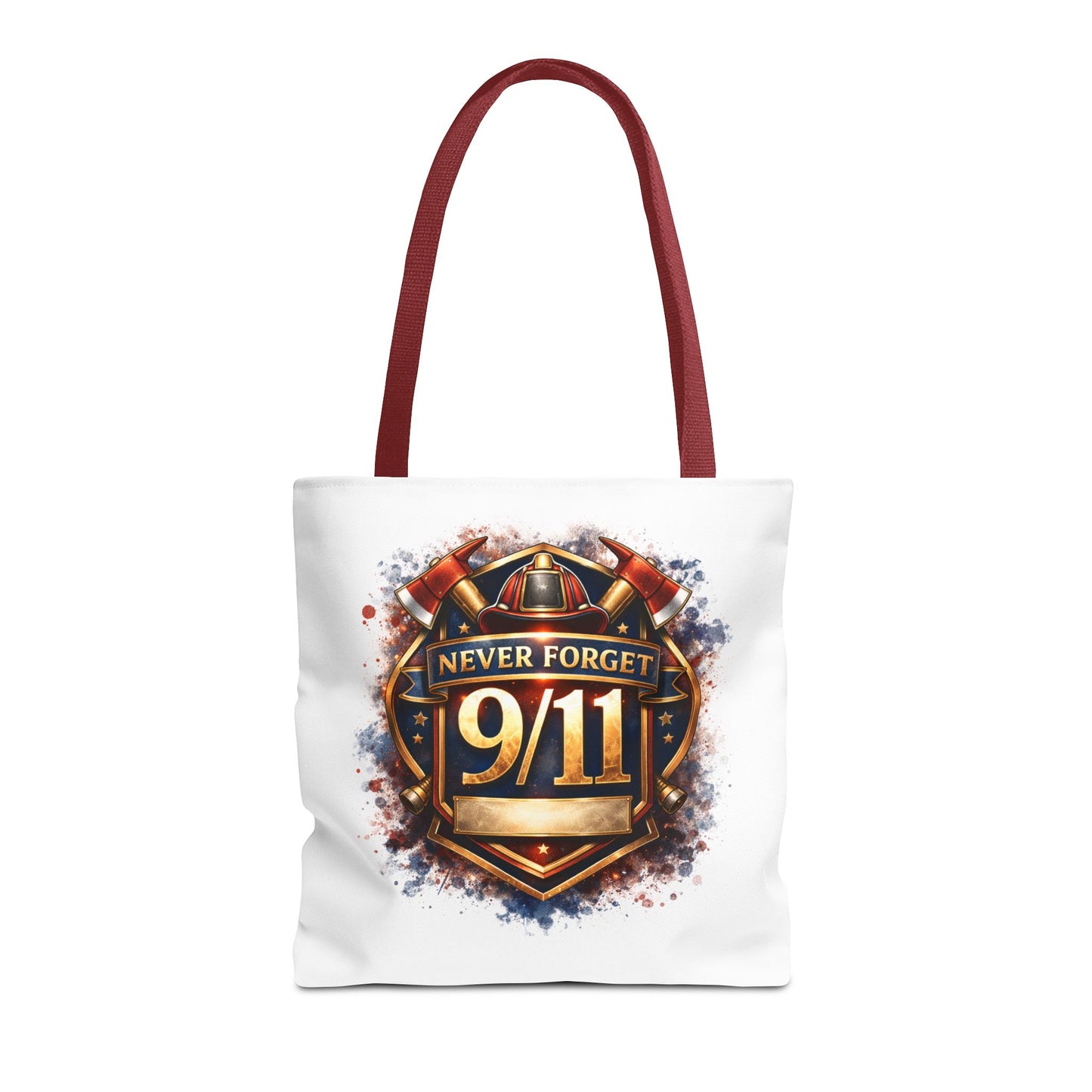 Never Forget 9/11 Memorial Tote Bag