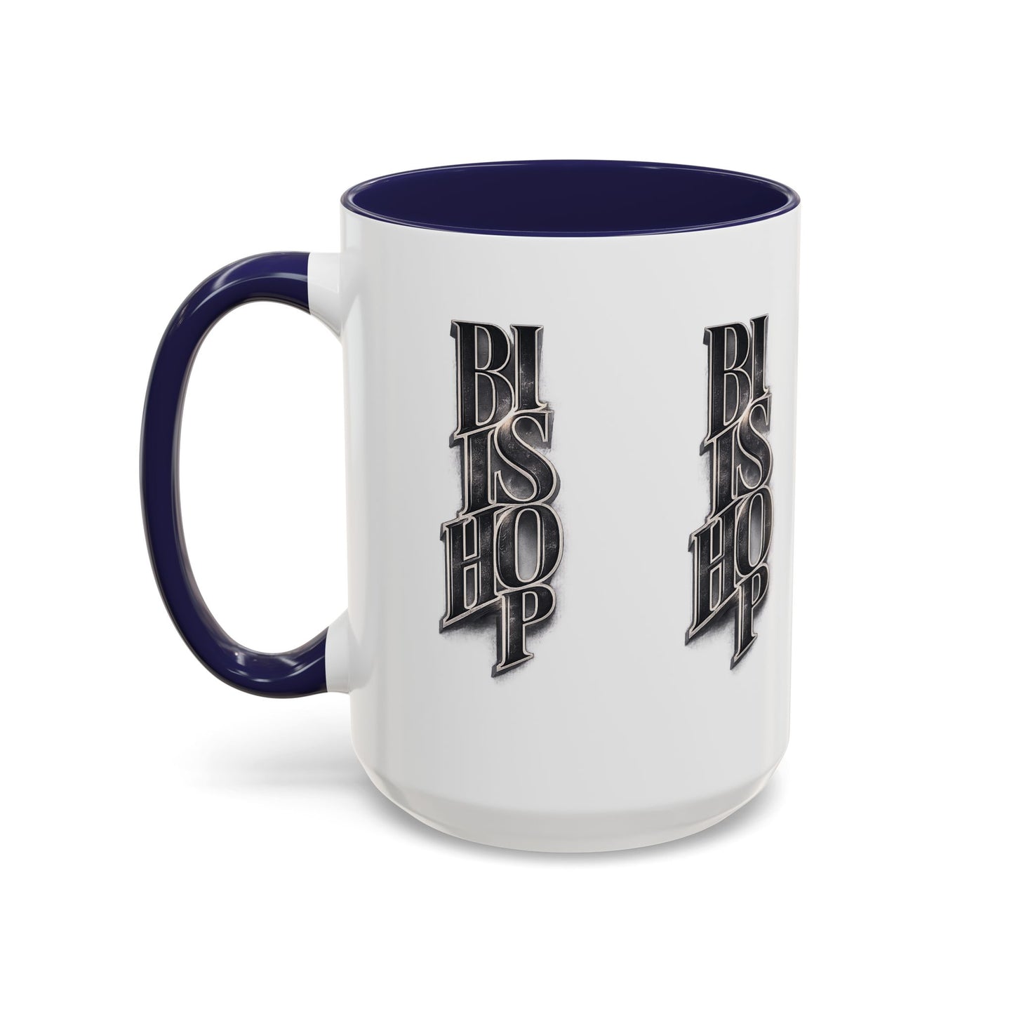 Bishop Vertical Logo Accent Coffee Mug — 11/15oz