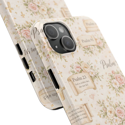 God Is Within Her Phone Case | Christian Floral iPhone Case