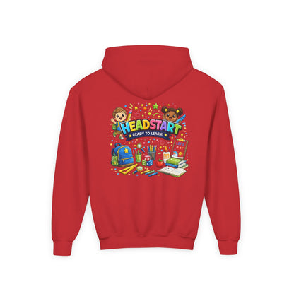 Head Start Kids Hoodie – 'Ready to Learn' Back-to-School Youth Sweatshirt