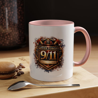 Never Forget 9/11 Memorial Coffee Mug
