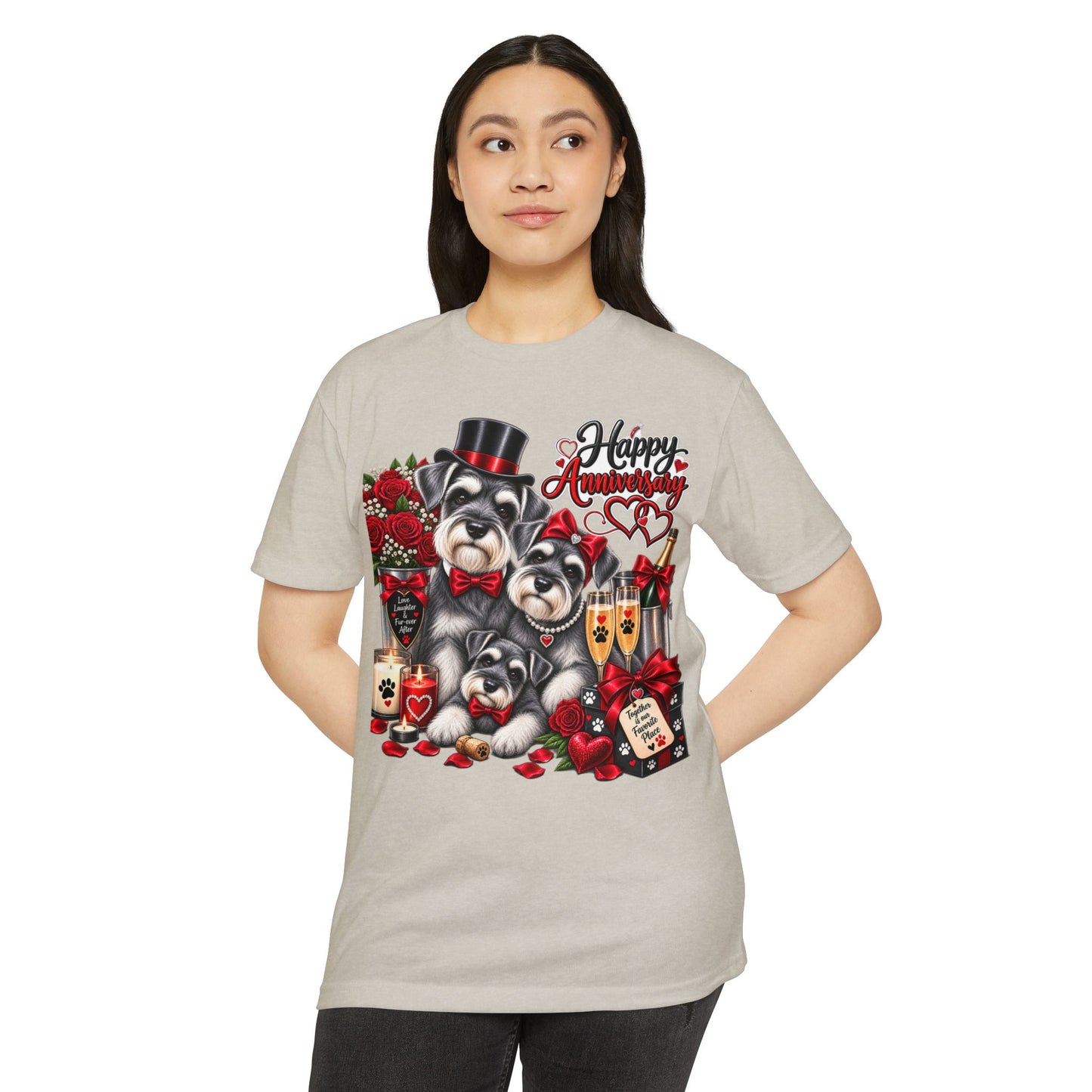 Happy Anniversary Schnauzer T-Shirt