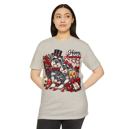 Happy Anniversary Schnauzer T-Shirt