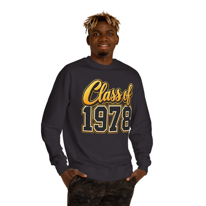 Class of 1978 Sweatshirt – Retro Reunion Crewneck