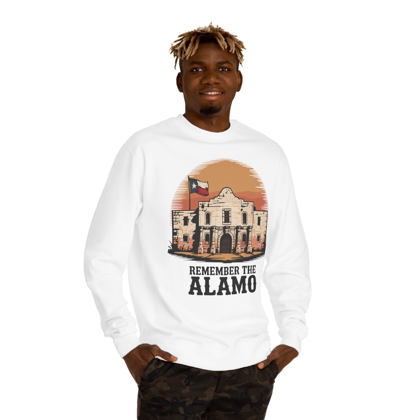 Remember The Alamo Sweatshirt – Vintage Texas Alamo Crewneck