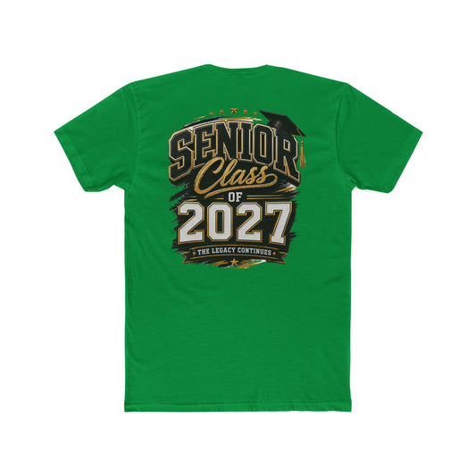 Senior Class of 2027 T-Shirt — Graduation Tee for High School & College Seniors