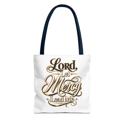 Lord, Let Mercy Lead Me Tote Bag – Inspirational Christian Canvas Tote