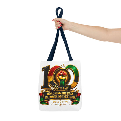100 Years Commemorative Tote Bag — "Honoring the Past, Empowering the Future" (1926–2026)