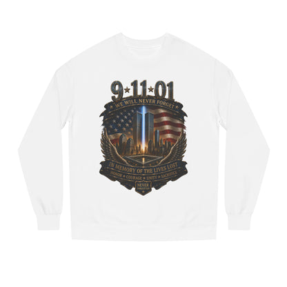 9/11 Never Forget Memorial Sweatshirt – In Memory of the Lives Lost
