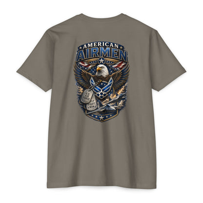 American Airmen Eagle T-Shirt — Patriotic USA Air Force Graphic Tee