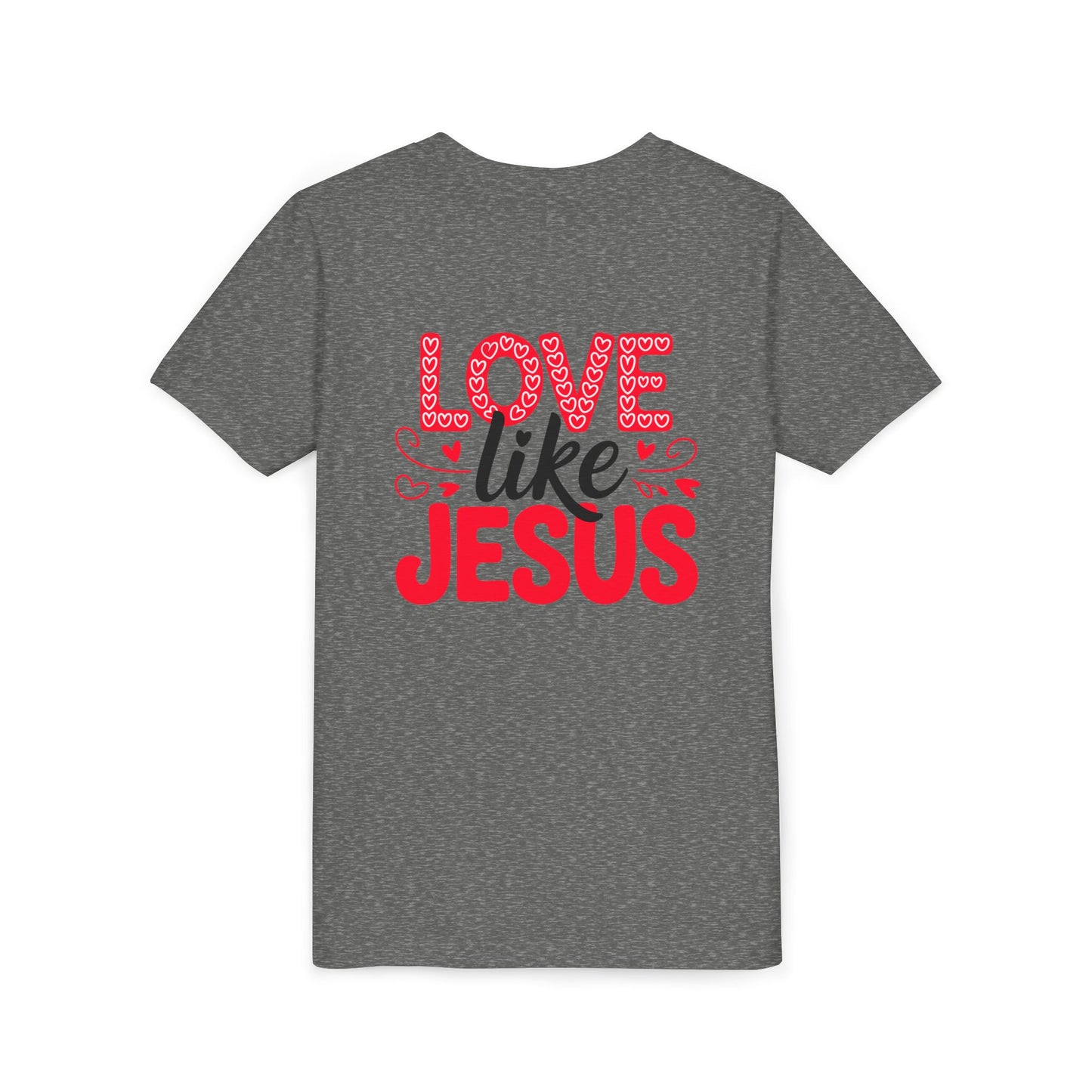 Youth Tee - "Love Like Jesus" Christian Kids Shirt