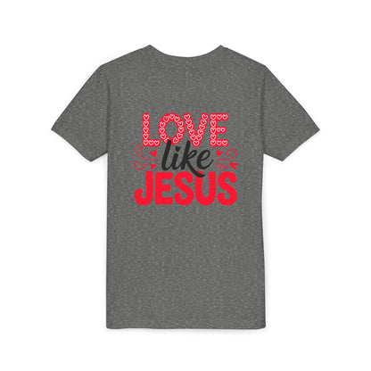 Youth Tee - "Love Like Jesus" Christian Kids Shirt