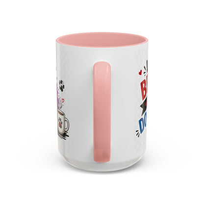 Dog and Cat Coffee Mug — 'This Is My Healer I'm A Cat' Cute Pet Lover Accent Mug (11/15oz)
