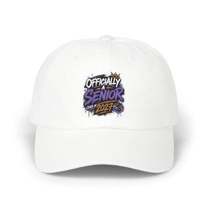 Senior 2025 Dad Cap - "Officially Senior" Graduation Baseball Hat