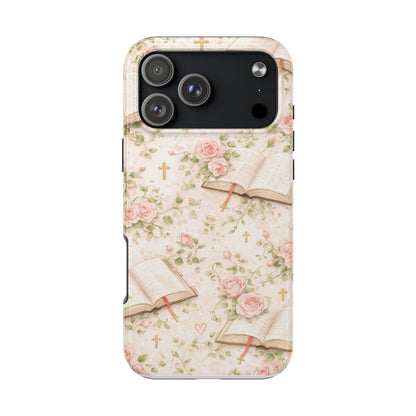 Blooming Blessings Phone Case | Christian Floral iPhone Case