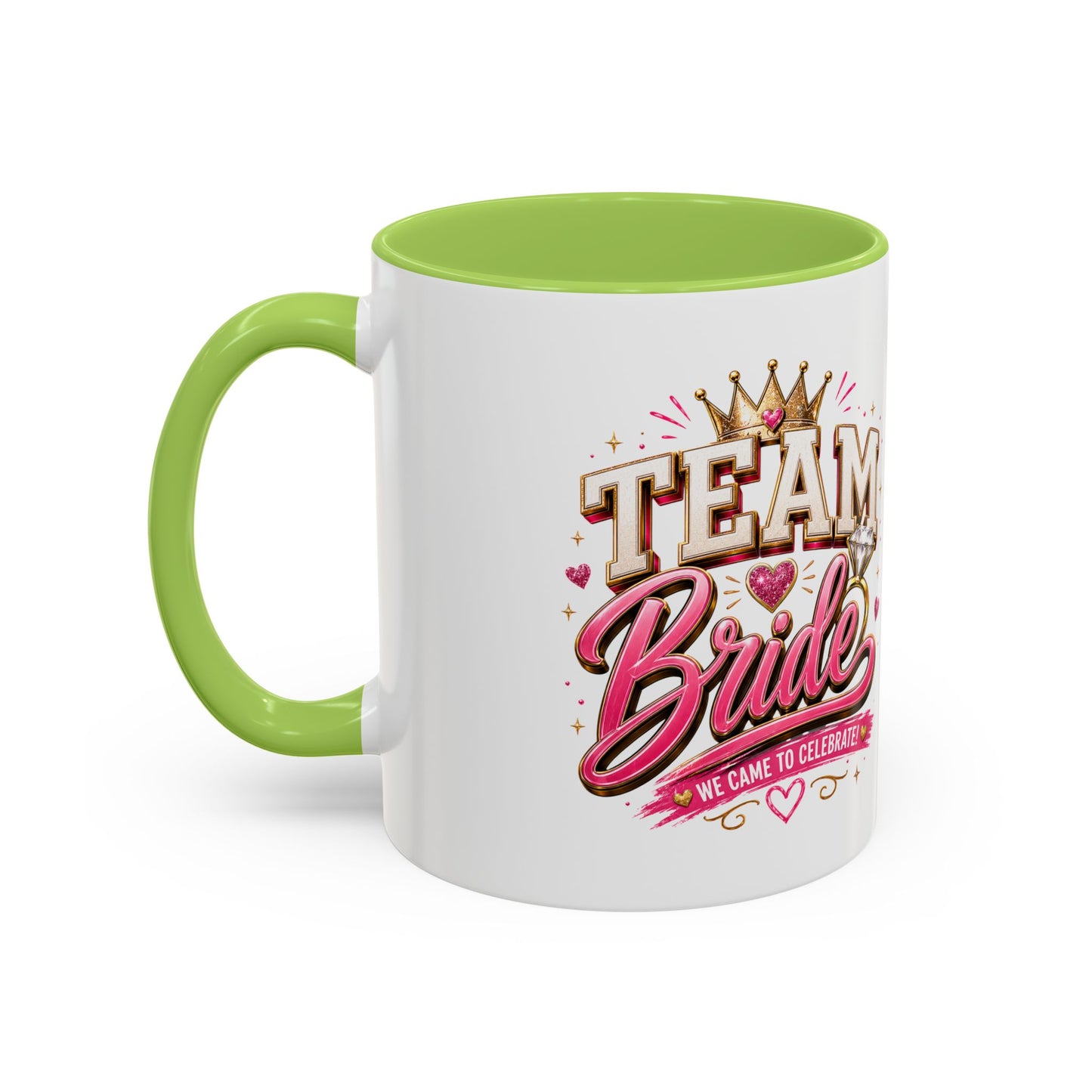 Team Bride Coffee Mug — 'Team Bride' Bachelorette Accent Mug (11/15oz)