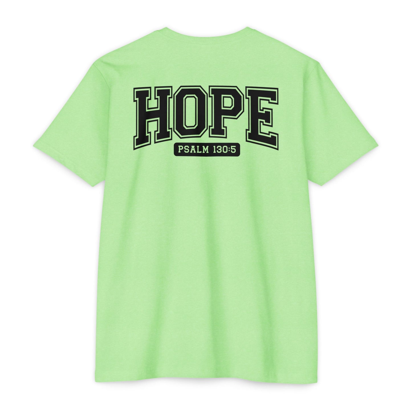 Hope Psalm 130:5 T-Shirt — Inspirational Faith Tee