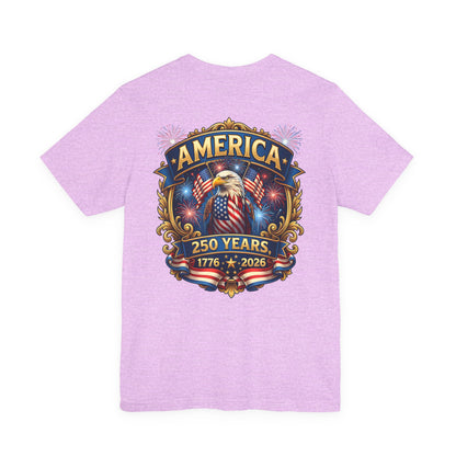 America 250th Anniversary T-Shirt — 1776–2026 Patriotic Eagle Tee