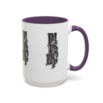 Bishop Vertical Logo Accent Coffee Mug — 11/15oz