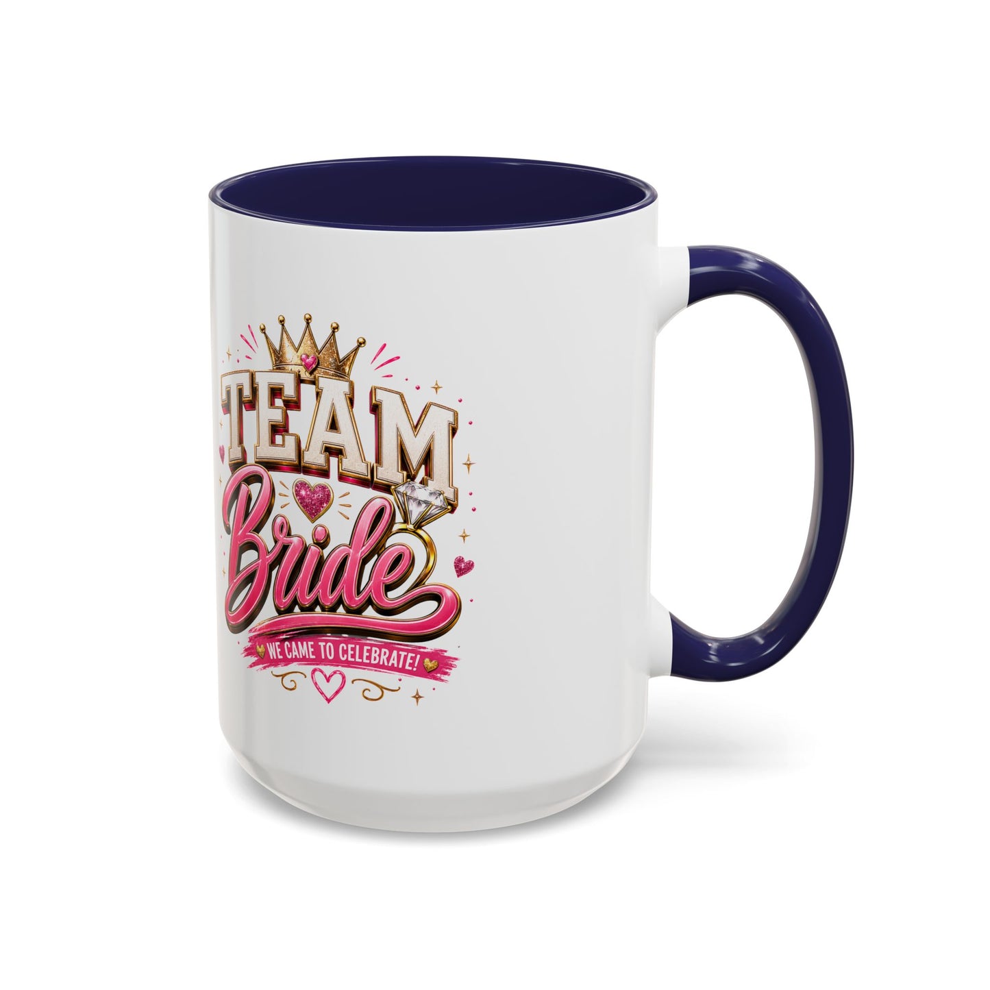 Team Bride Coffee Mug — 'Team Bride' Bachelorette Accent Mug (11/15oz)