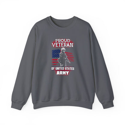 Proud Veteran of United States Army Sweatshirt