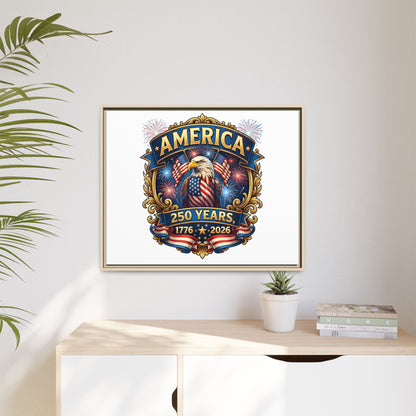 Matte Canvas, Framed (Multi-color)