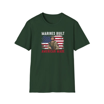 Marines Built American Made T‑Shirt
