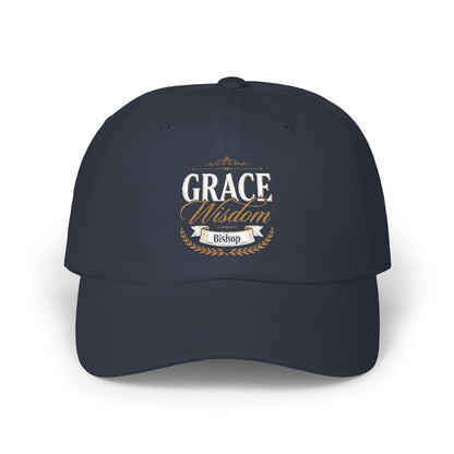Grace Wisdom Dad Cap — Vintage Faith-Based Embroidered Baseball Hat