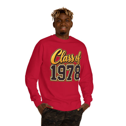 Class of 1978 Sweatshirt – Retro Reunion Crewneck