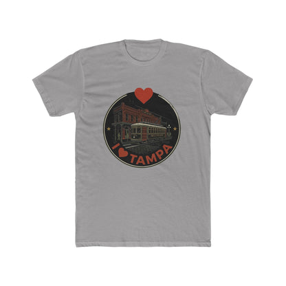I Heart Tampa Streetcar T-Shirt — Retro Tampa Vintage City Tee