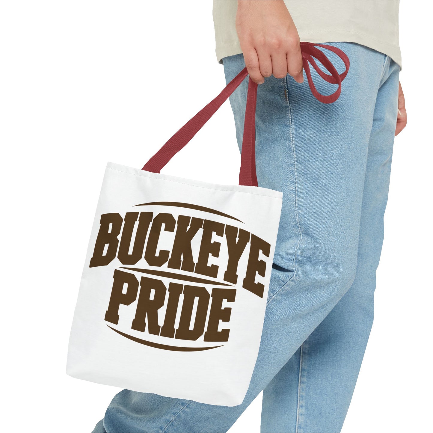 Buckeye Pride Tote Bag — Team Spirit Football Fan Tote