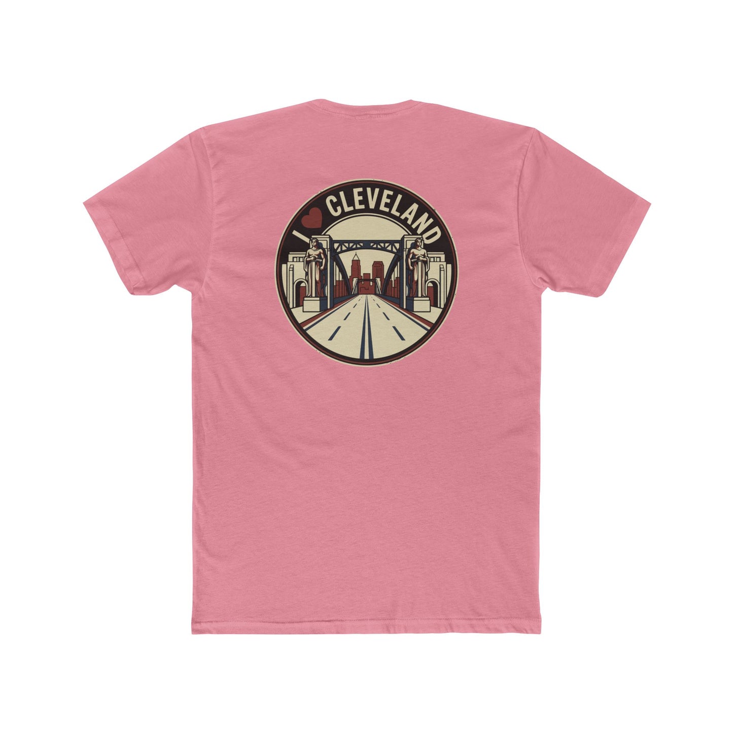 Cleveland Retro Cityscape Tee — I  Cleveland Graphic T‑Shirt