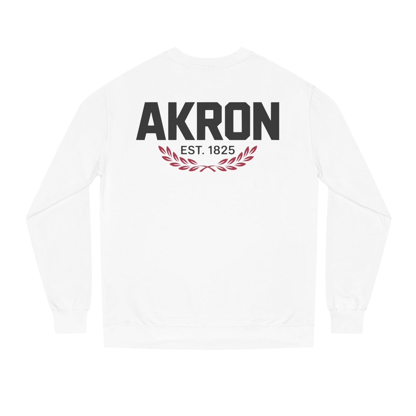 Akron Est. 1825 Crewneck Sweatshirt — Vintage City Pride Pullover