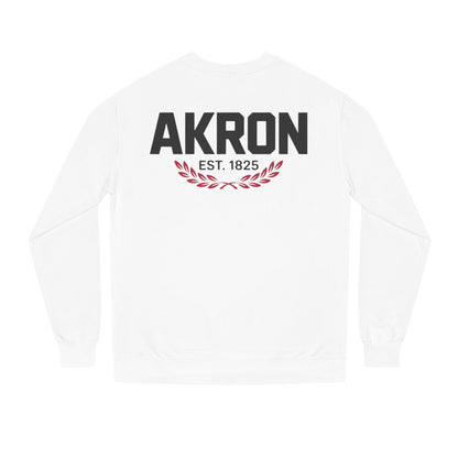 Akron Est. 1825 Crewneck Sweatshirt — Vintage City Pride Pullover