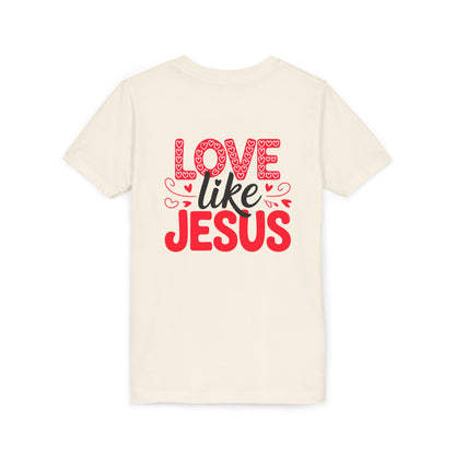 Youth Tee - "Love Like Jesus" Christian Kids Shirt