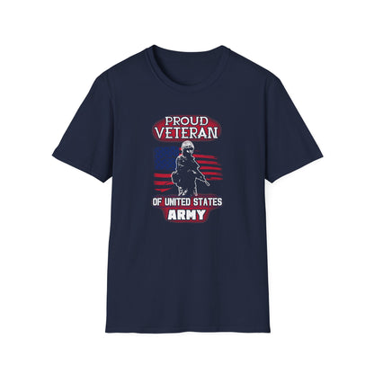 Proud Veteran United States Army  T-Shirt
