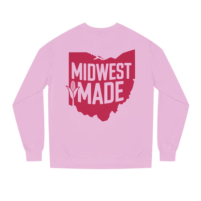 Midwest Made Sweatshirt — Ohio State Outline Corn Graphic Crewneck