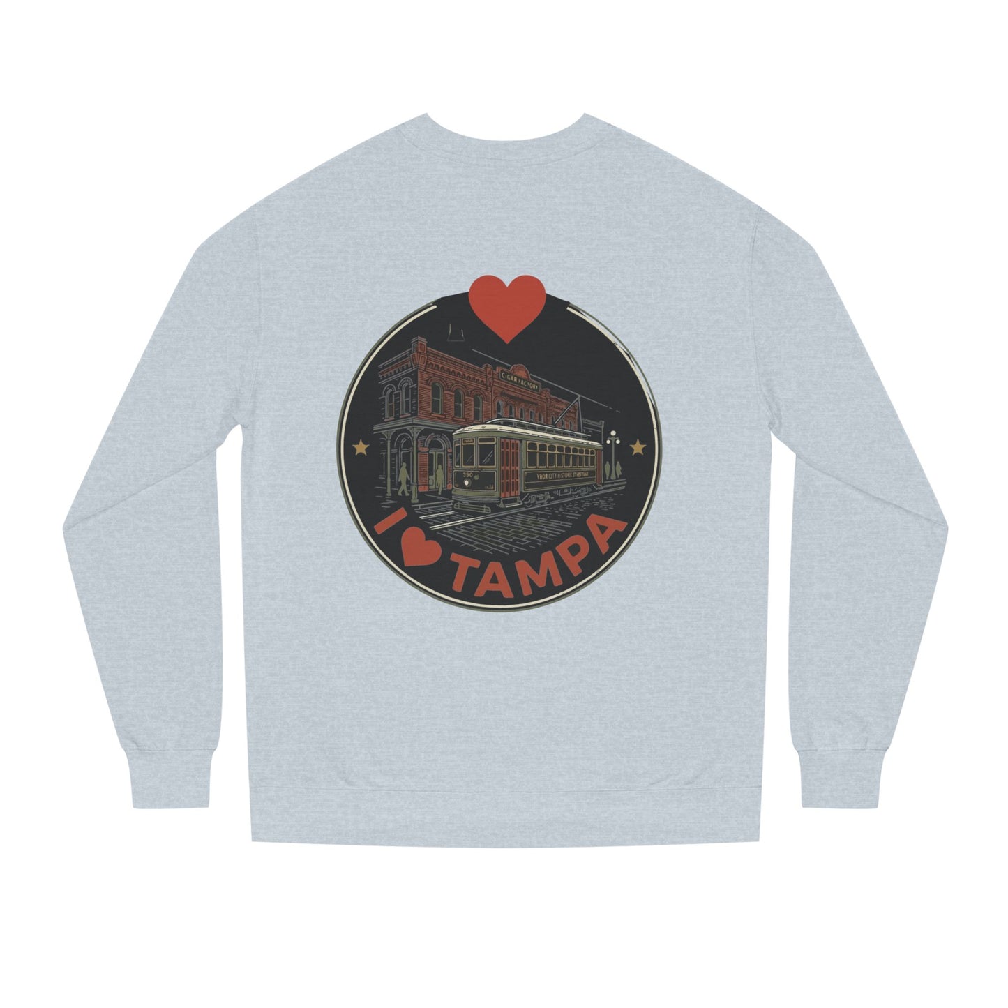 Tampa Sweatshirt — I  Tampa Vintage Streetcar Crewneck