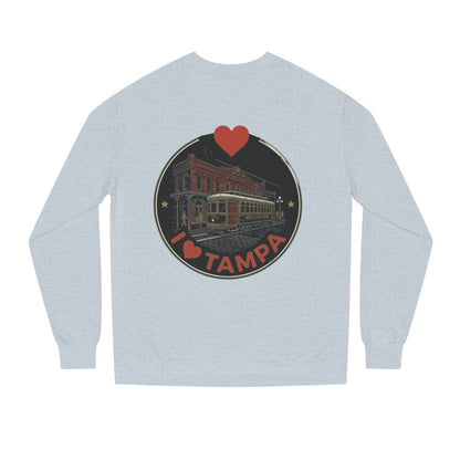 Tampa Sweatshirt — I  Tampa Vintage Streetcar Crewneck