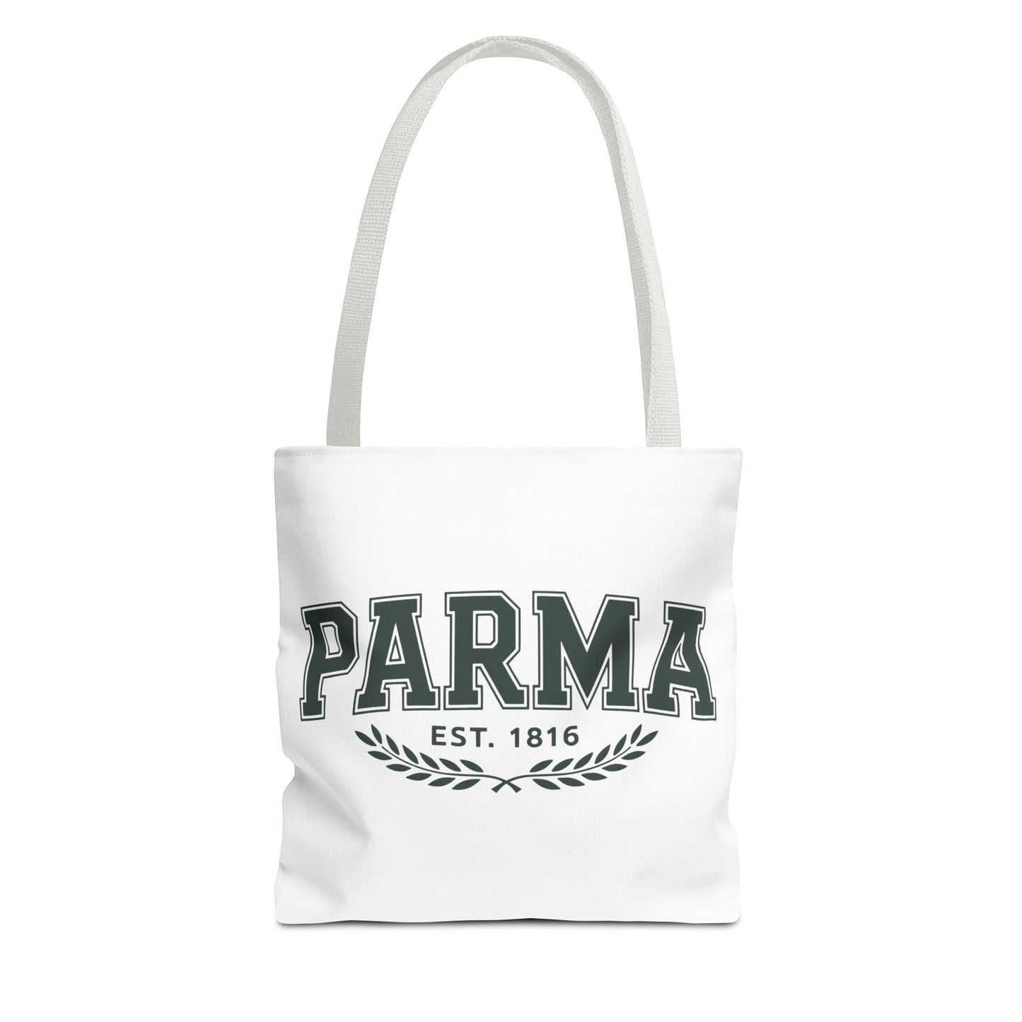 Parma Est. 1816 Tote Bag — Vintage Collegiate Canvas Tote