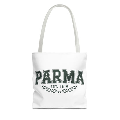 Parma Est. 1816 Tote Bag — Vintage Collegiate Canvas Tote