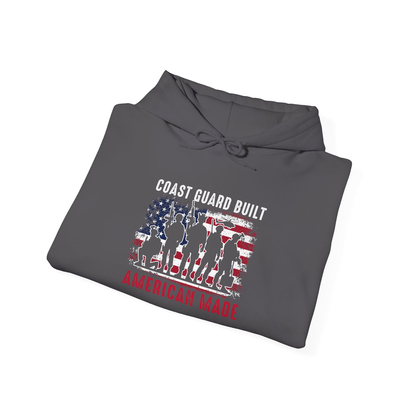 Coast Guard Built American Made Hoodie