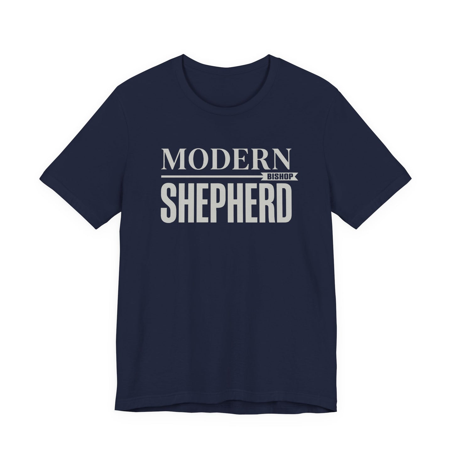 Modern Shepherd T‑Shirt – "Modern Bishop Shepherd" Graphic Tee