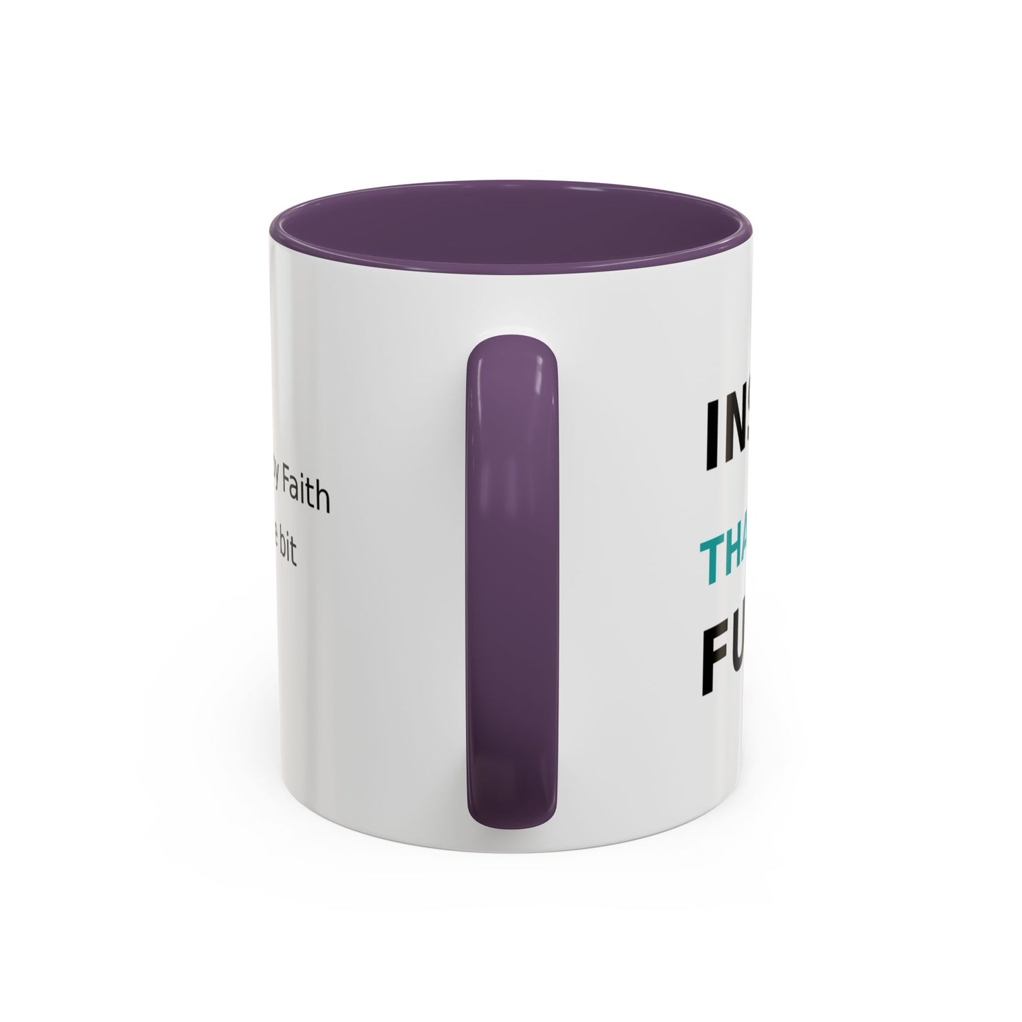 Christian Diabetes Coffee Mug – "Powered by Faith and a Little Bit of Insulin" Accent Mug (11/15oz)