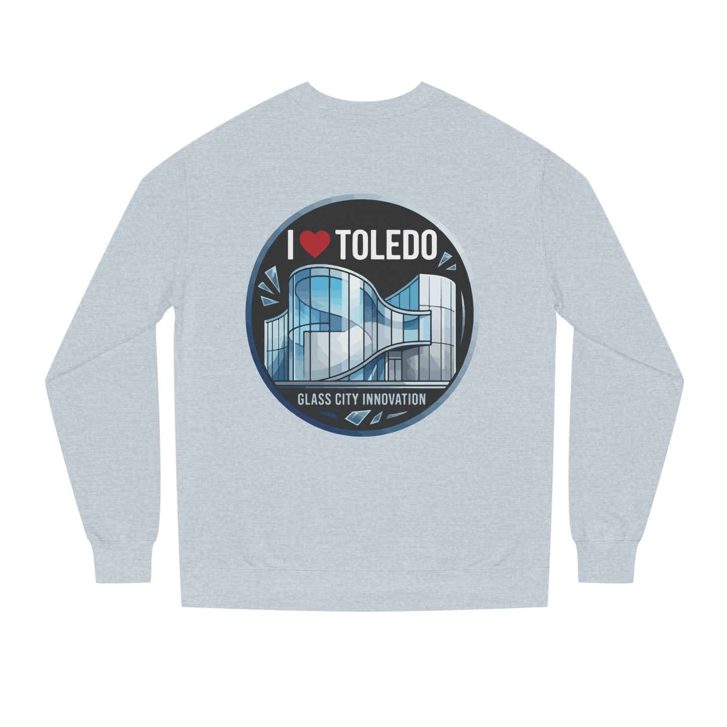I  Toledo Glass City Sweatshirt — Toledo Skyline Crewneck