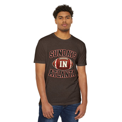 Sundays in Atlanta Football T-Shirt