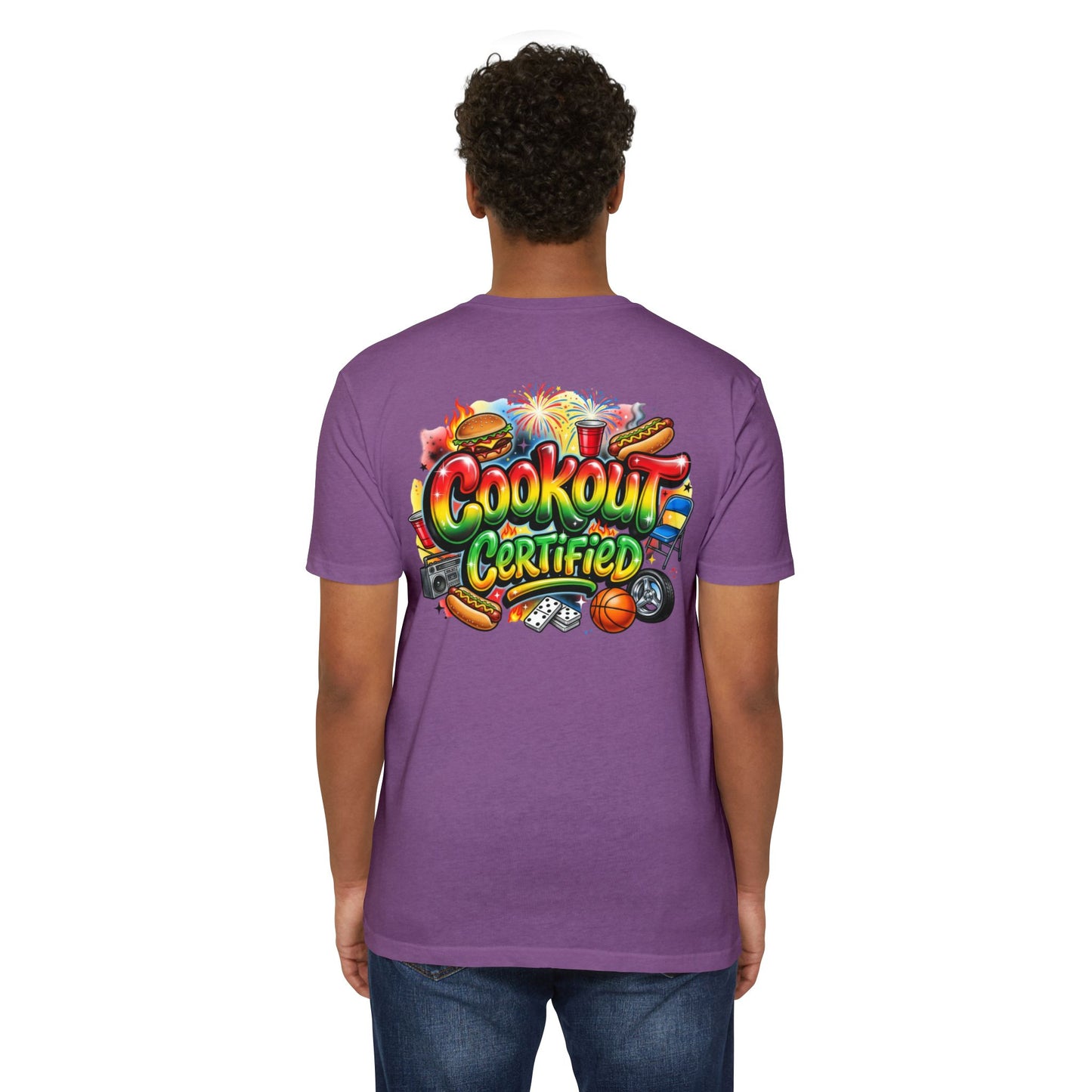 Cookout Certified T-Shirt — BBQ Party Graphic Tee for Summer, Family Gatherings & 4th of July