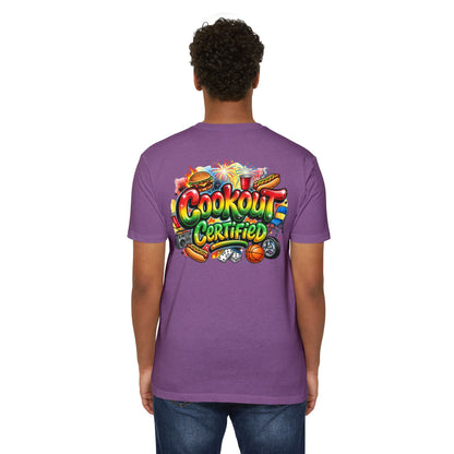 Cookout Certified T-Shirt — BBQ Party Graphic Tee for Summer, Family Gatherings & 4th of July